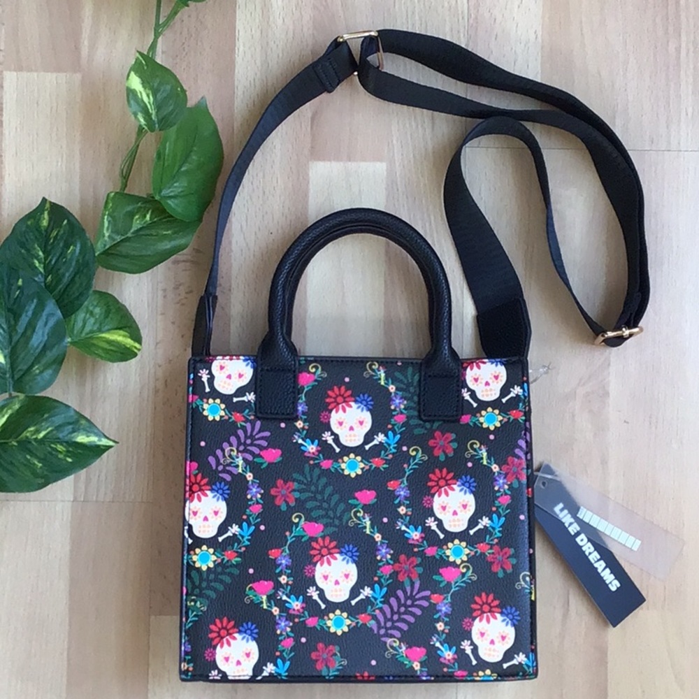 Sugar Skull Crossbody by Like Dreams - Picture 2 of 13